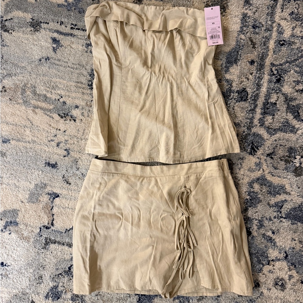 Target Tube Top and Skort Set